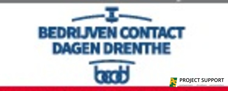 Bezoek ons op de Bedrijven Contact Dagen Drenthe. Download hier uw toegangskaart