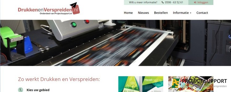 Website Drukkenenverspreiden.nl is online